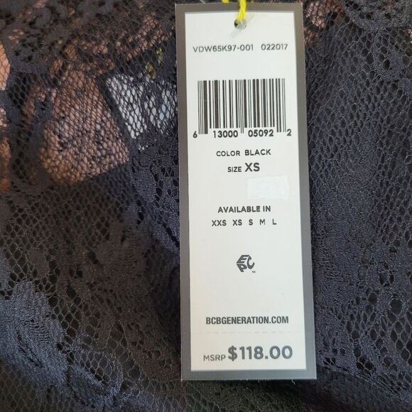 BCBGENERATION Long sleeves Lace Dress Size XSMALL - Picture 11 of 11